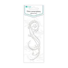 Perle decorative autoadesive - Bella White