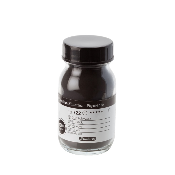Pigmenti Schmincke 100 ml | 722 burgundy-black