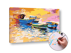 Pittura per numeri STORIA | difficoltà bassa