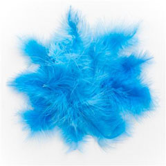 Piume decorative 5 g / Baby Blue
