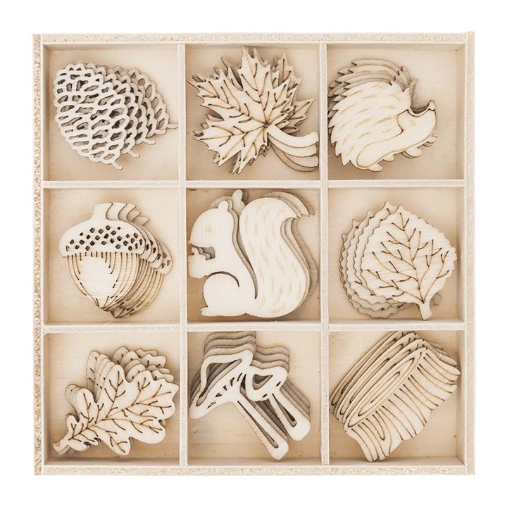 Ramoscelli decorativi 3D con bacche bianche