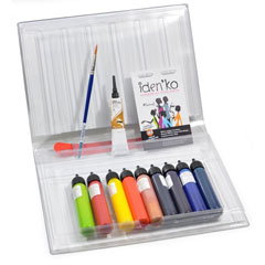 Raphael set di colori per tessuti - 10 x 27 ml