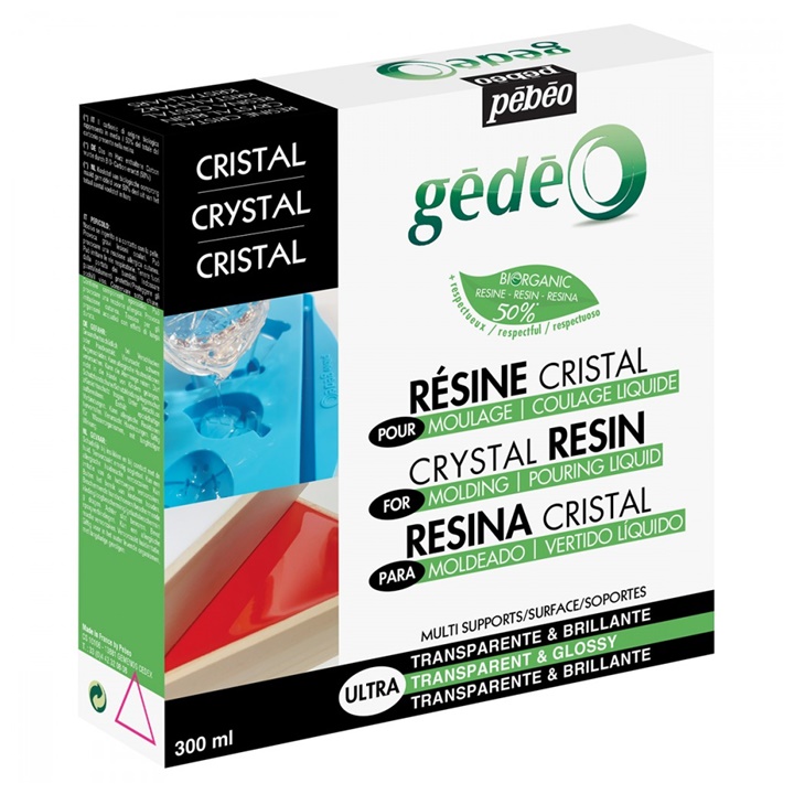 Resina organica trasparente cristallina Pebeo - 300 ml Resina organica trasparente cristallina Pebeo - 300 ml