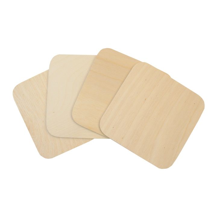 ROSA TALENT Set di sottobicchieri 10x10 cm 4 pz.