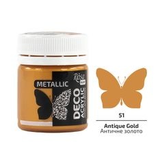 ROSA TALENT Vernice acrilica metallizzata per la decorazione | Varie tonalità