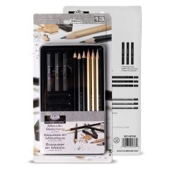 Royal &amp; Langnickel Essentials Metallic / Set di schizzi da 13 pezzi