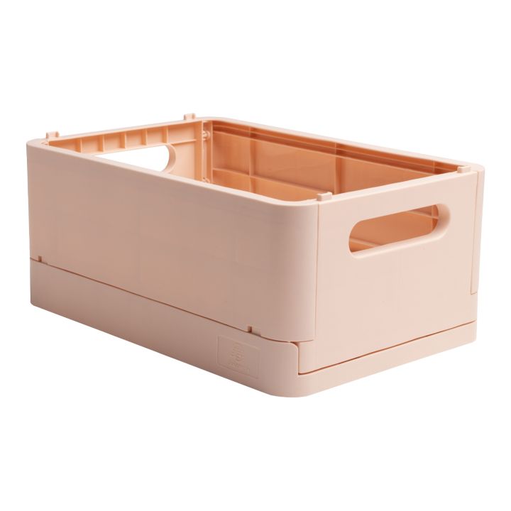 Scatola pieghevole SKANDI PP riciclato MIDI | salmon