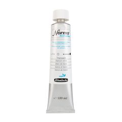 Schmincke Norma Blue Oil Paint 120 ml | 114 bianco titanio