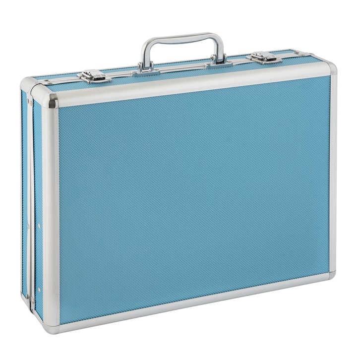 Set artistico in valigetta di metallo NASSAU 139 pezzi