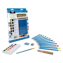Set dei colori ad acquerello Royal & Langnickel Essentials - 29 pezzi 