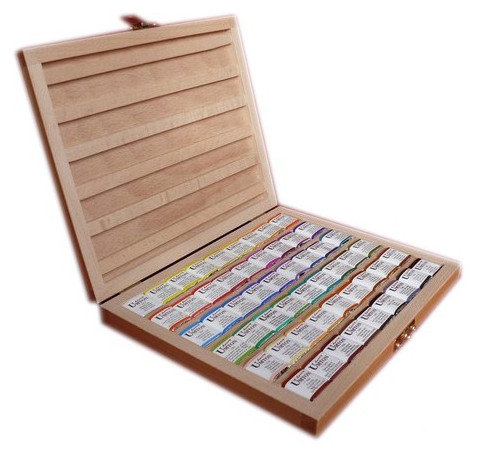 Set dei colori ad acquerello Umton Q-54 54x2.6ml (colori ad)
