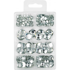 Set dei cristalli acrilici Meyco - 230 pezzi
