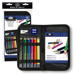 Set delle matite per disegno Essentials nell'astuccio - 16 pezzi