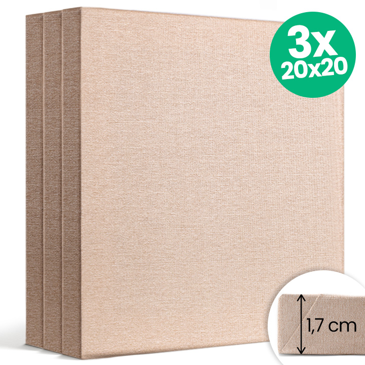 Set di 3 tele di pittura NATURA ECO Set di 3 tele di pittura NATURA ECO
