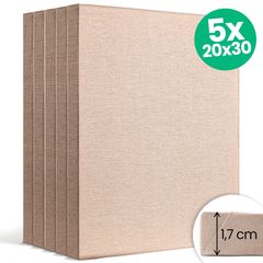 Set di 5 tele per pittura NATURA ECO