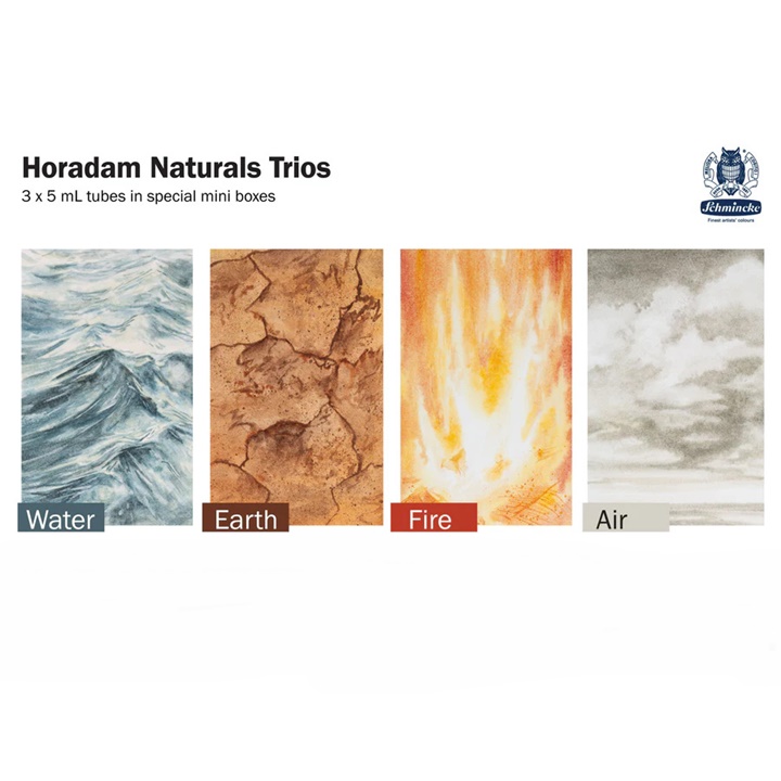 Set di acquerelli Trio Acqua HORADAM Naturals