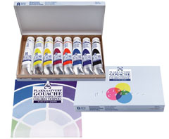 Set di colori a tempera GOUACHE TALENS 8x20ml