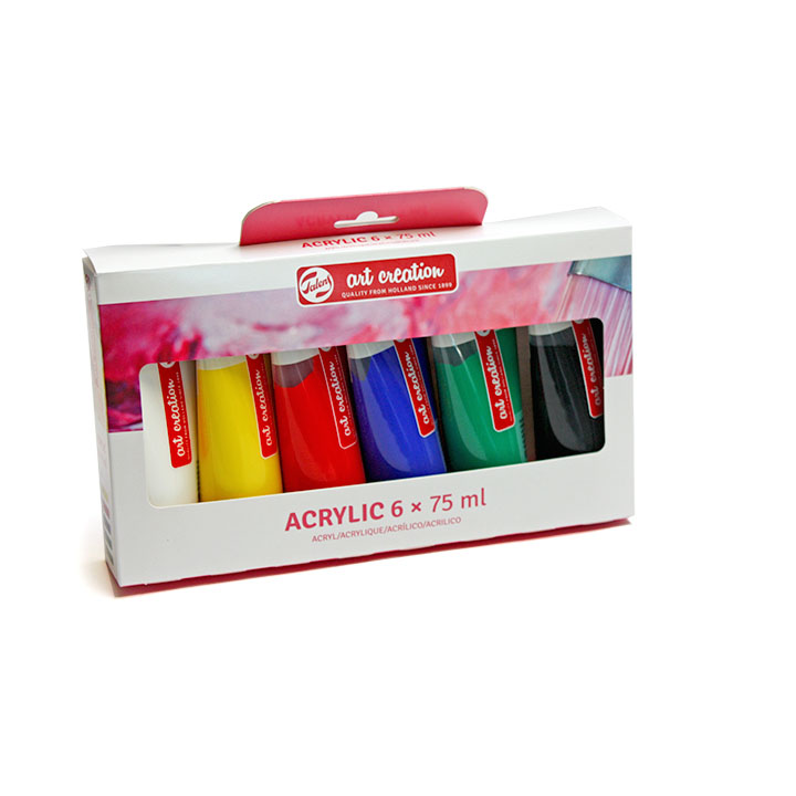 Set di colori acrilici ArtCreation ESSENTIALS 6 x 75 ml (Set)