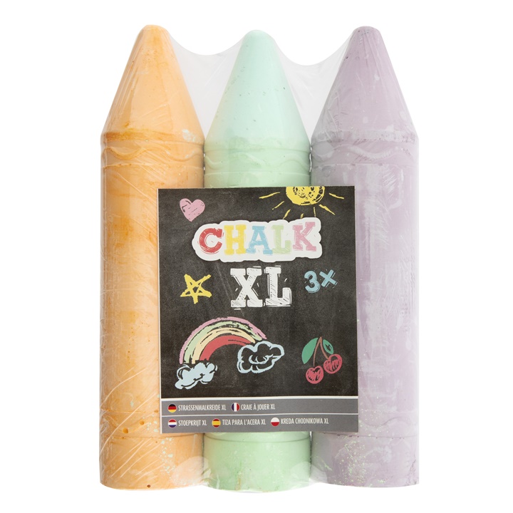 Set di gessetti da marciapiede XL | orange in the set Set di gessetti da marciapiede XL | orange in the set