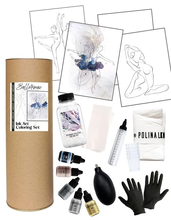 Set di inchiostri Kamenskaya