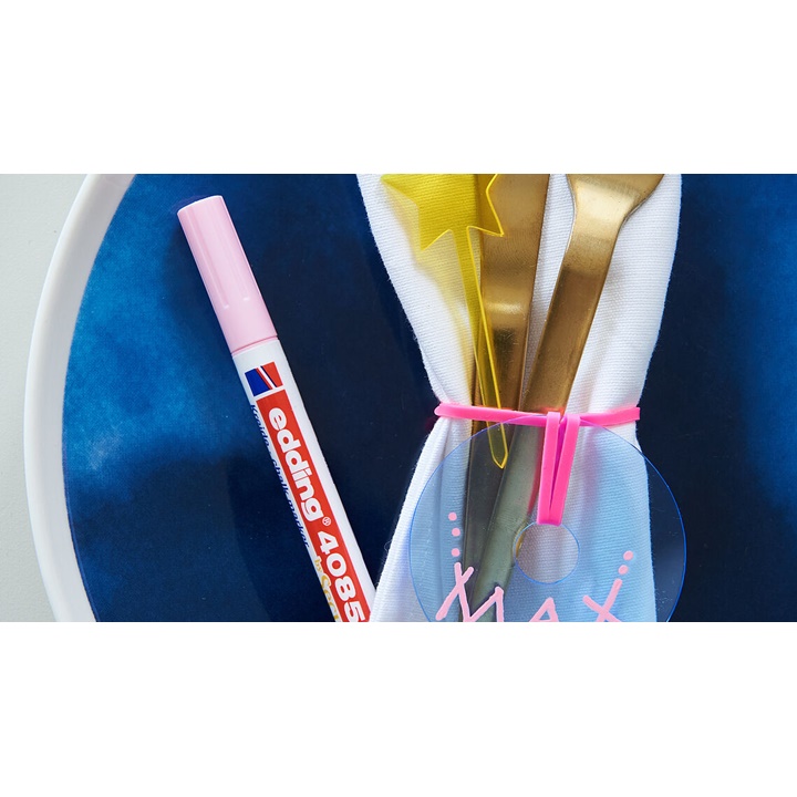 Set di pennarelli a gesso EDDING 4085 tonalità pastello