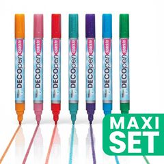 Set di pennarelli glitterati - 7 tonalità