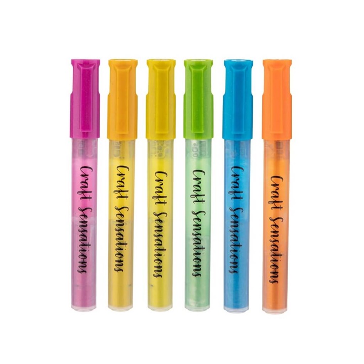 Set di pennarelli scintillanti 6 pz