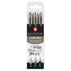 Set di penne tecniche Sakura Pigma Micron 3 fineliners