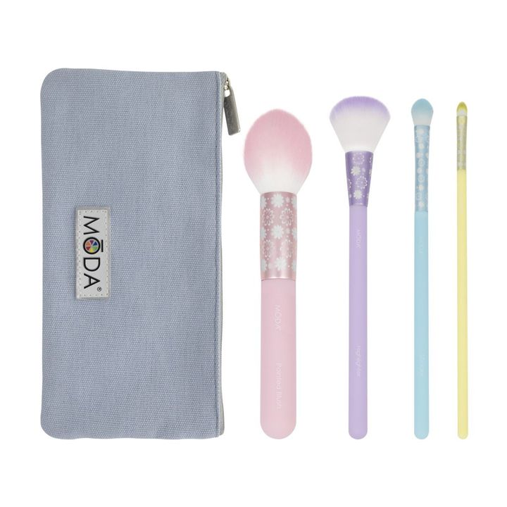 Set di pennelli cosmetici Posh Pastel 5 pezzi