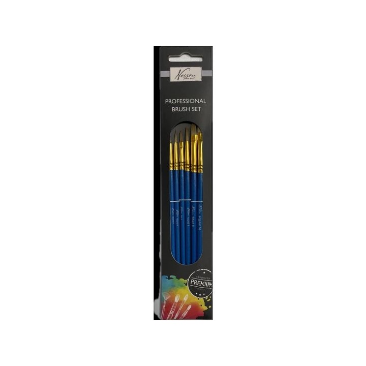 Set di pennelli Nassau 6 pezzi