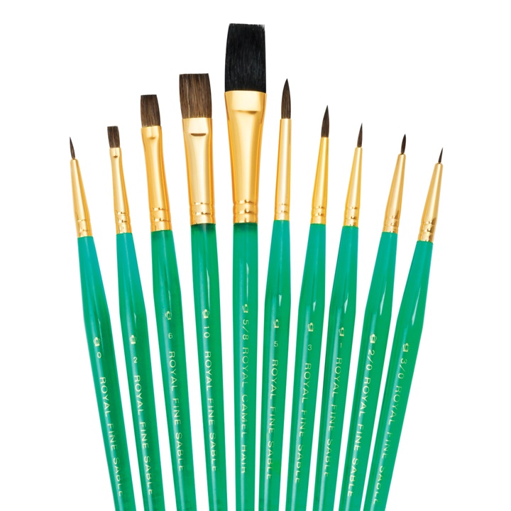 Set di pennelli naturali Royal & Langnickel