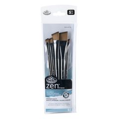 Set di pennelli piatti Royal and Langnickel Zen 73