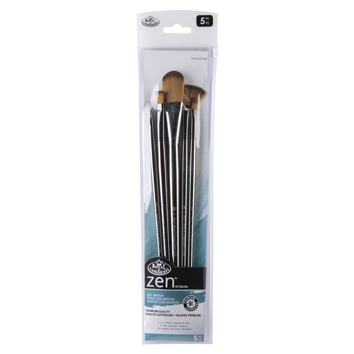 Set di pennelli Royal and Langnickel Serie Zen 43