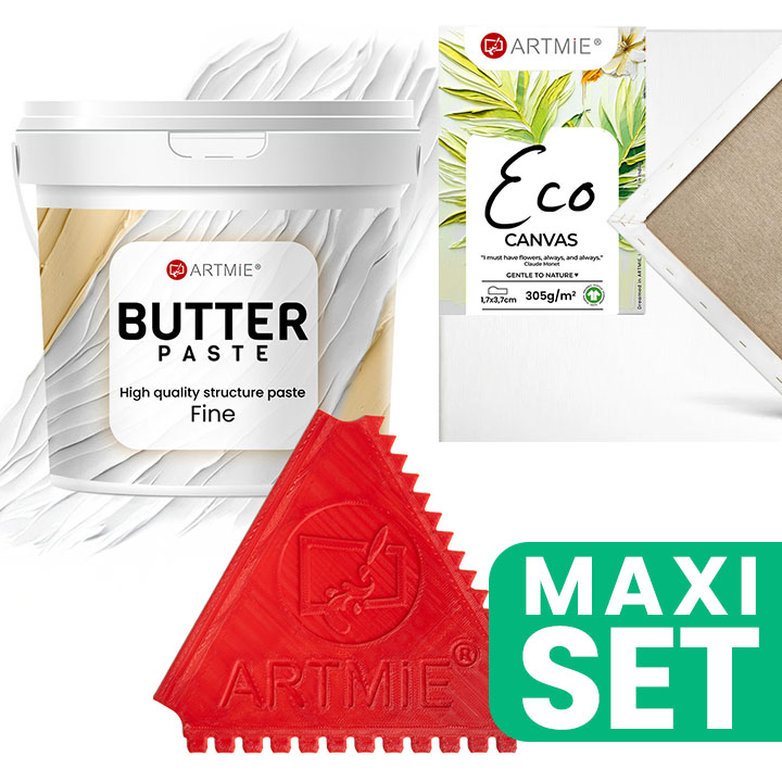 Set di tele artistiche astratte a rilievo Artmie Set di tele artistiche astratte a rilievo Artmie