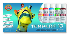 Set di tempere 10x16ML