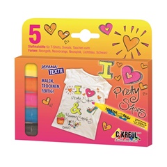 Set pennarelli KREUL JAVANA Texi Max SUNNY per bambine 5 pezzi