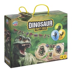 Set per feste per bambini a tema dinosauri 43 pezzi