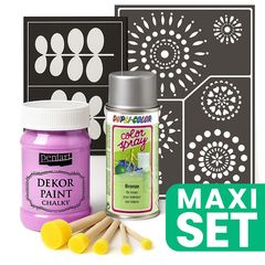Set per il rinnovo dei mobili con vernice spray argento - Blackberry