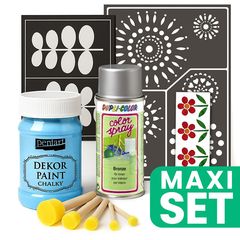 Set per il rinnovo dei mobili Silver Spray - Blu cielo