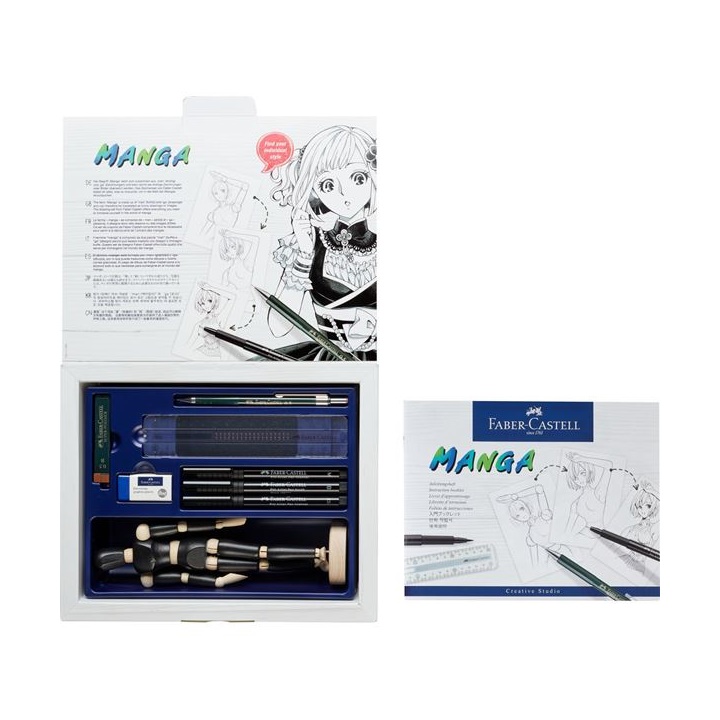Set per principianti per i fumetti Manga Faber-Castell