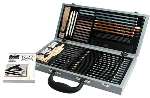 Set per schizzo e disegno - 58 pz  (Royal & Langnickel -set)