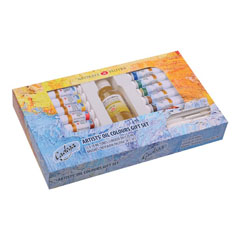 Set regalo dei colori ad olio Ladoga - 15 pezzi
