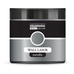 Smalto metallizzato per decorazioni murali 500 ml | Varie tonalità