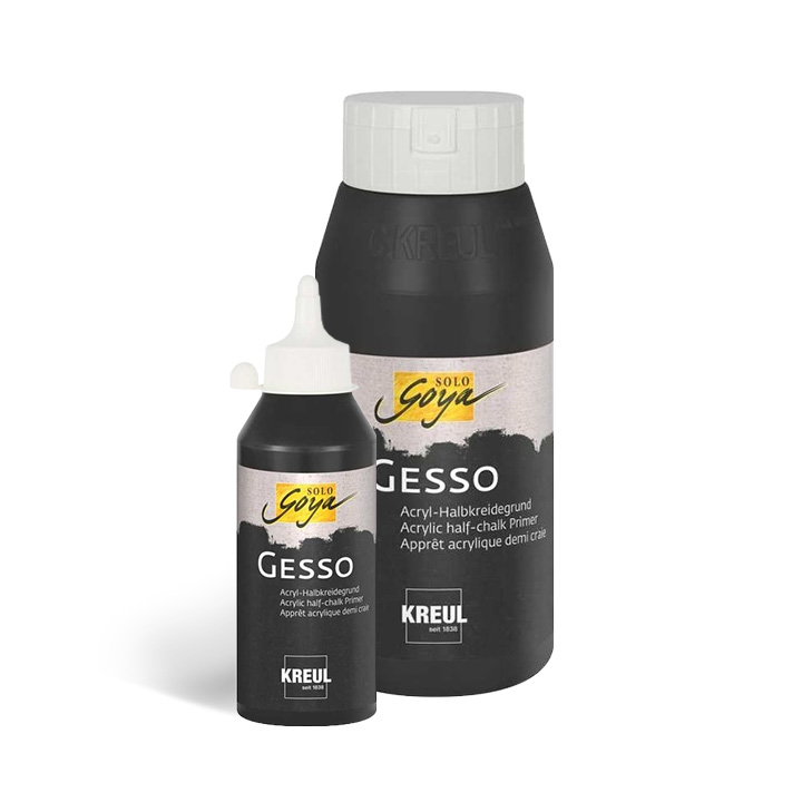 Solo Goya Gesso Primer nero - KREUL | varie dimensioni Solo Goya Gesso Primer nero - KREUL | varie dimensioni