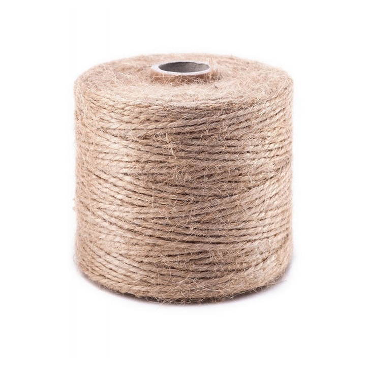 Spago di iuta naturale 2 mm / 500 g