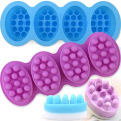 Stampo in silicone per colata di sapone - ovale