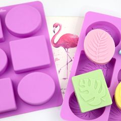 Stampo in silicone per colata - Foglie