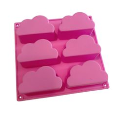 Stampo in silicone per colata - Nuvole