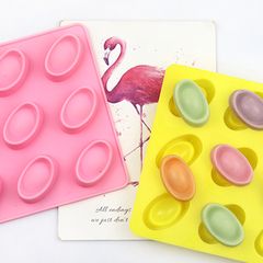 Stampo in silicone per colata - ovale