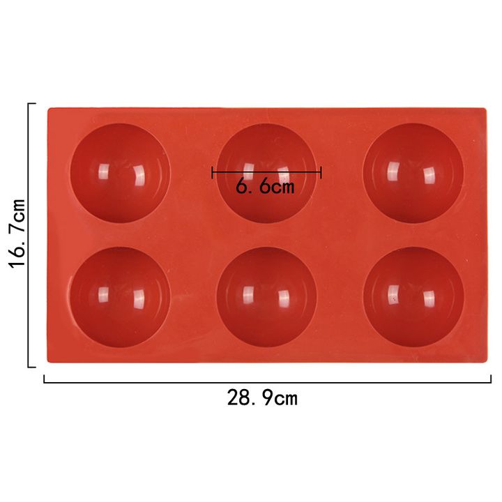 Stampo in silicone per colata - Semicerchi